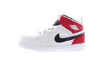 Сандалии Jordan 1 Mid White Black Gym Red TD - фото