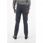 Прямые брюки ID Stretchy Cotton M ALGA FIX с 5 карманами Corneliani, Blue - фото 2