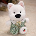 Плюшевая игрушка милый вест хайленд уайт терьер 28 см CHUNTUSHU - фото 9