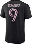 Черная футболка MLS для взрослых Inter Miami CF Luis Suárez #9 - фото 3