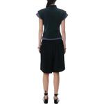 Поло с эффектом многослойности Alexander Wang, синий - фото 5