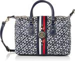 Женская сумка-сэтчел Tommy Hilfiger Jaden, Hilfiger Navy/White - фото