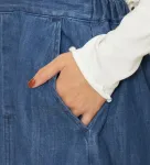 Джинсовая юбка Lee Multi-Way со съемным бюстье, цвет Medium Blue - фото 9