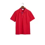 Поло Gant красное - фото