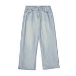 Мужские джинсы, брюки прямого кроя средней жесткости Naicha Studio, 24706 синий (fleece-lined) - фото 4