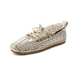 ST&SAT Серебряные балетки Мэри Джейн, цвет Silver - фото 4