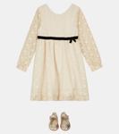 Платье из тюля Tartine et Chocolat, Nacre - фото 2