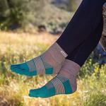 Носки Injinji Trail Midweight Mini-Crew, бежевый - фото 3