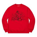 Толстовка Supreme Dice Crewneck Red, красный - фото