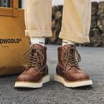 Ботинки мужские Weishibangwei, черный - фото 5