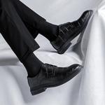 Туфли мужские низкие черный Luomaike - фото 5