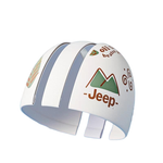 Шапочка для плавания Jeep, cloud shadow cartoon белый - фото 3