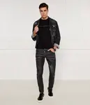 Кожаные кроссовки Karl Lagerfeld, черный - фото 2