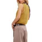 Свитер Free People Close To Me Vest, цвет Mustard Gold - фото 2