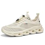 Дышащие низкие массивные кроссовки men's Frank Mully, бежевый - фото 9