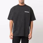 Футболка Balenciaga Turn Slit T-Shirt 'Black', черный - фото 4