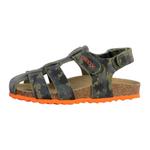 Сандалии Geox Model B Sandal Chalki Boy цвет зеленый - фото