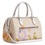 COACH Сумка бостон из прорезиненной ткани - фото 2