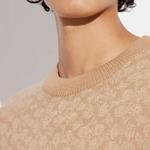 COACH Мужской свитер, цвет Camel - фото 4