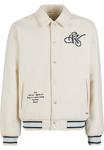 Куртка Karl Kani Bomber Jacket, Offwhite Lightblue/Beige - фото 5