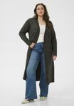 Кардиган Kaffe Curve Cardigan, Dark Grey Melange/Dark Grey - фото