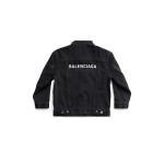 Дети - Balenciaga Куртка Oversize, черный - фото 2