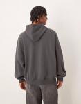 Толстовка оверсайз Essentials серого цвета Asos Design - фото 3