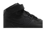Кроссовки Nike Air Force 1 Mid LE TD 'Triple Black', черный - фото 3