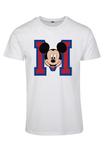 Футболка с набивным рисунком Mickey Mouse M Face Merchcode, белая - фото 2