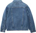 Детская джинсовая куртка Levi's "TRUCKER JACKET", для МАЛЬЧИКОВ Levi'S Kids, синий - фото 8
