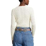 Свитер женский белый Polo Ralph Lauren - фото 4