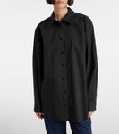 Хлопковая рубашка Toteme, Washed Black - фото 5