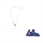 Позолоченное ожерелье для женщин Swarovski - фото