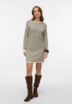 Платье Vero Moda VMCAPRICORN KURZES, Birch/Mottled Beige - фото 2