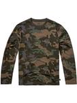 Лонгслив Brandit, цвет camouflage - фото