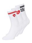 Носки HUGO LOVE YOU, белый - фото