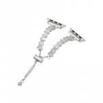 CHENSONG Часы Strap Apple Compatibility Metal, Silver【Single Strap】 - фото