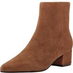 Ботинки Marc Fisher LTD womens Leonna, Medium Brown Suede 210 - фото