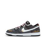 Dunk Scarlet Interference XJDD Flame Shadow Low Top Unisex Скейтборд Кроссовки Nike, серый/белый - фото