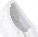 Классические слипоны Vans текстильные, белый - фото 8