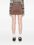 KNWLS юбка мини Shiv, коричневый - фото 4