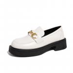 Лоферы женские черный Ouumeis - фото