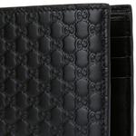 GUCCI Микросимма Блэк Двустворчатый бумажник - фото 6