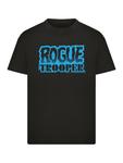 Рубашка F4NT4STIC Rogue Trooper Comic Book Blue Logo, черный - фото