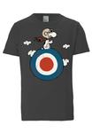 Футболка Logoshirt Peanuts Snoopy Pilot, темно-серый - фото