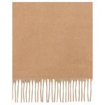 MaxMara Макс Мара бахрома кашемировый шарф, Brown - фото 2