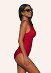 Купальник Cupshe EYELET BACKLESS, Red - фото 4