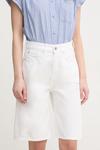 Джинсовые шорты Bermuda Short UHW WHT Pepe Jeans, белый - фото