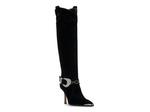 Ботинки Jessica Simpson Kenzin Western Boot, Black Suede - фото