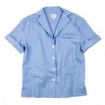 Модная рубашка поло в голубом цвете для мальчика Thirteen Seven - фото 4